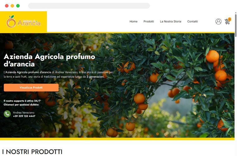 Sito web realizzato da Creativa