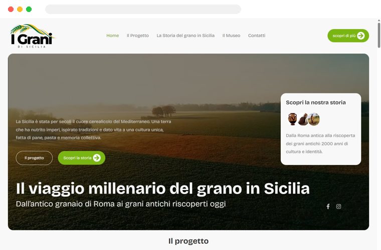 Sito web realizzato da Creativa