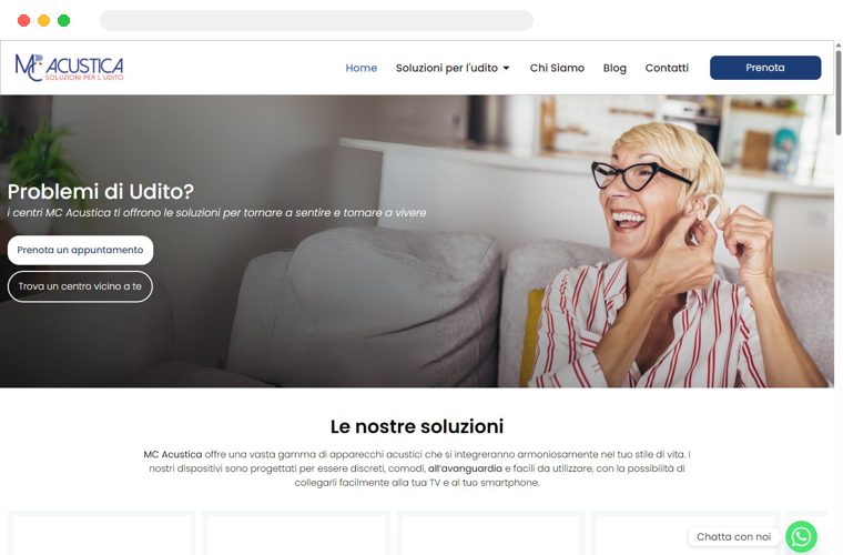 Sito web realizzato da Creativa
