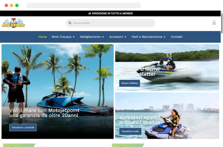 Sito web realizzato da Creativa