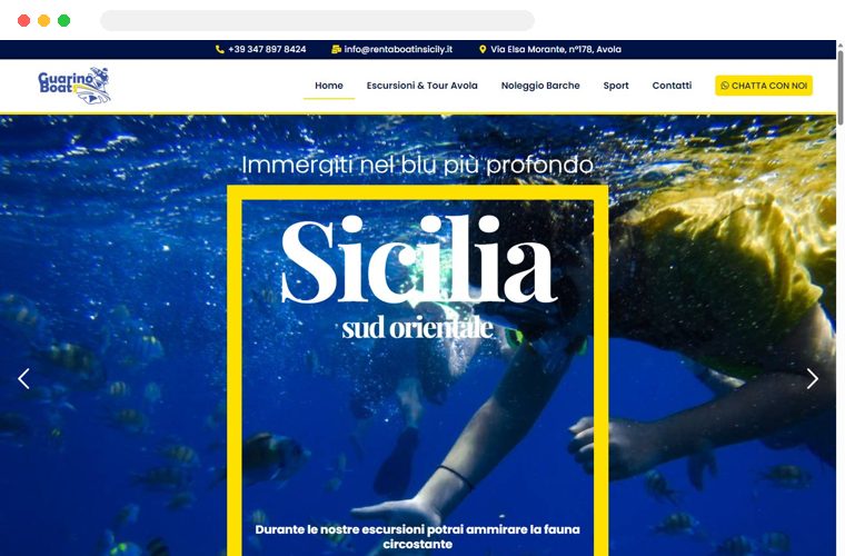 Sito web realizzato da Creativa