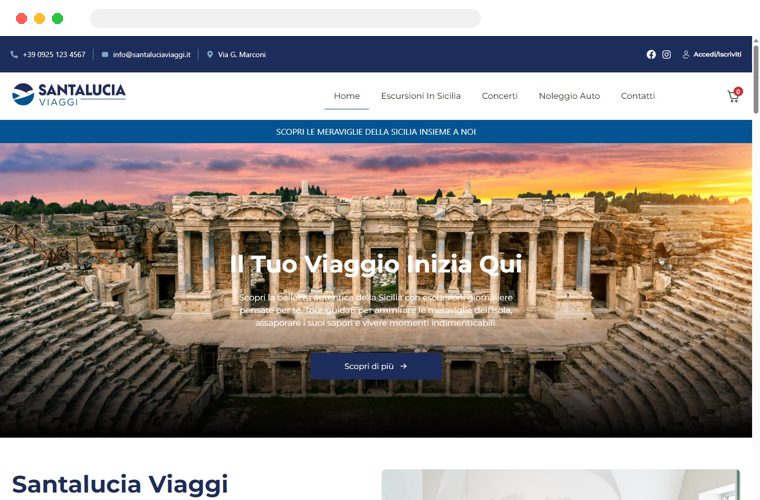 Sito web realizzato da Creativa