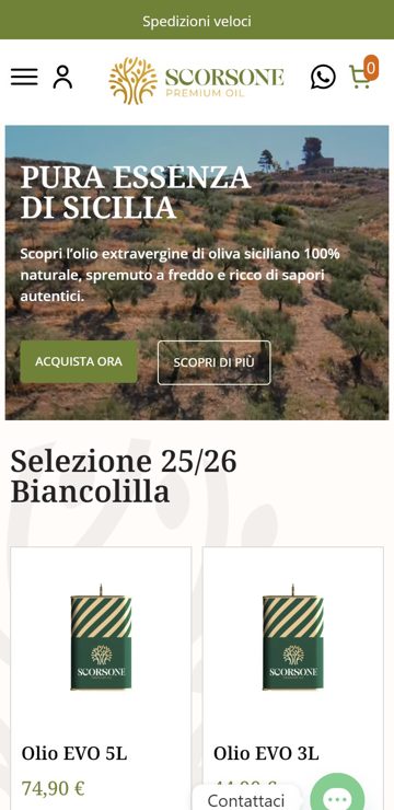 Sito web realizzato da Creativa