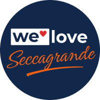 Logo di We Love Seccagrande, cliente di Creativa